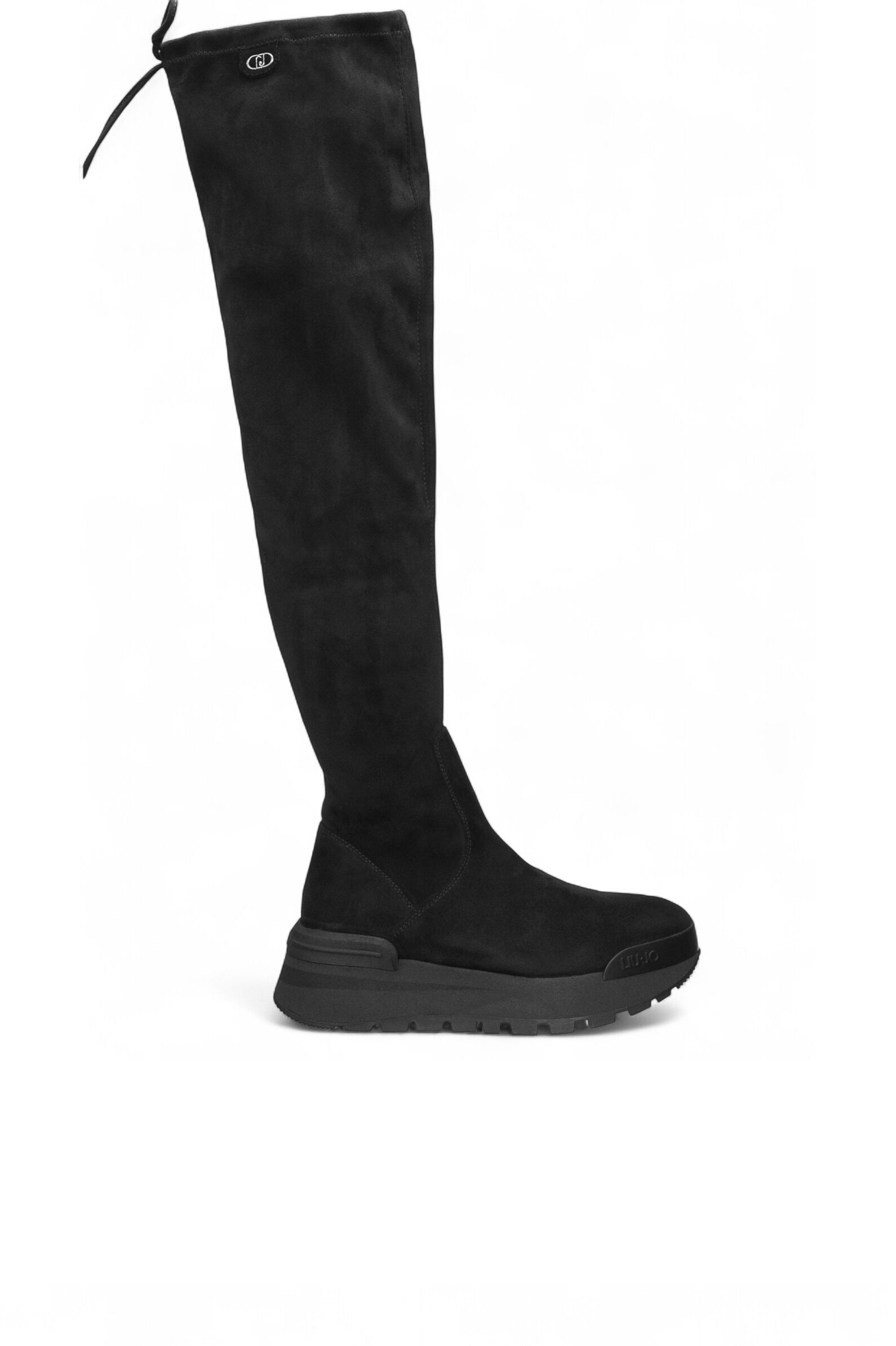 Ботфорты жен. АРТ.BF5053TX02822222,чер,тек/тек