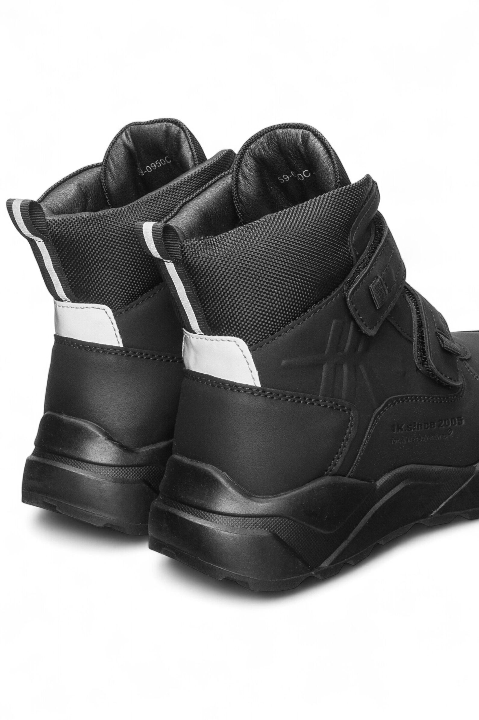 Ботинки мал. АРТ.59-0950C,чер,и.к-тек/шер-пэ