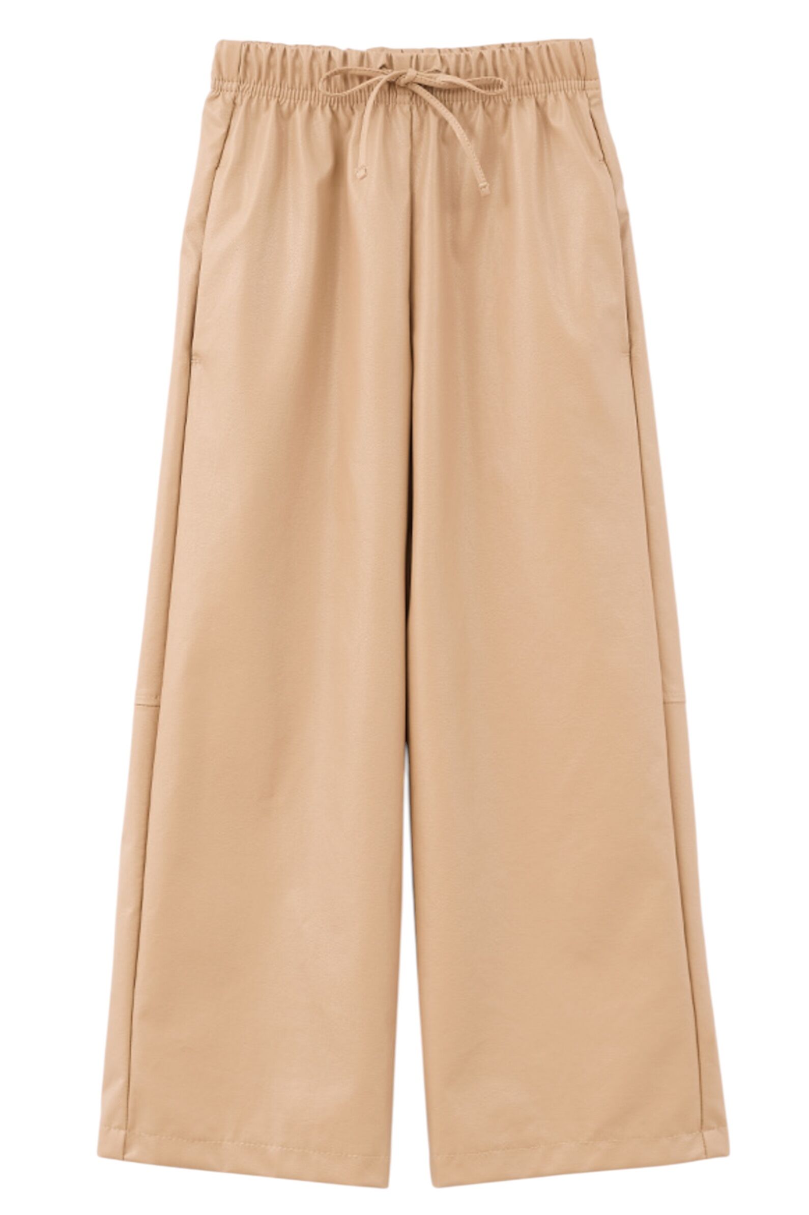 Брюки дев. АРТ.253060,беж,вис-пу