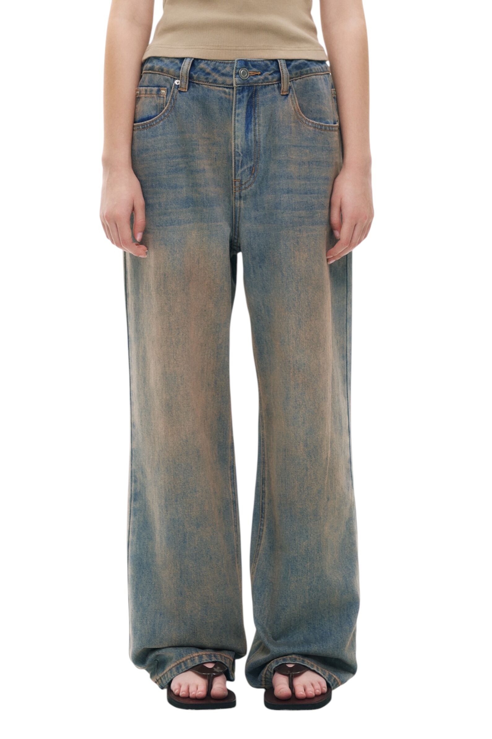 Джинсы АРТ.AA237334,син,хл-пэ