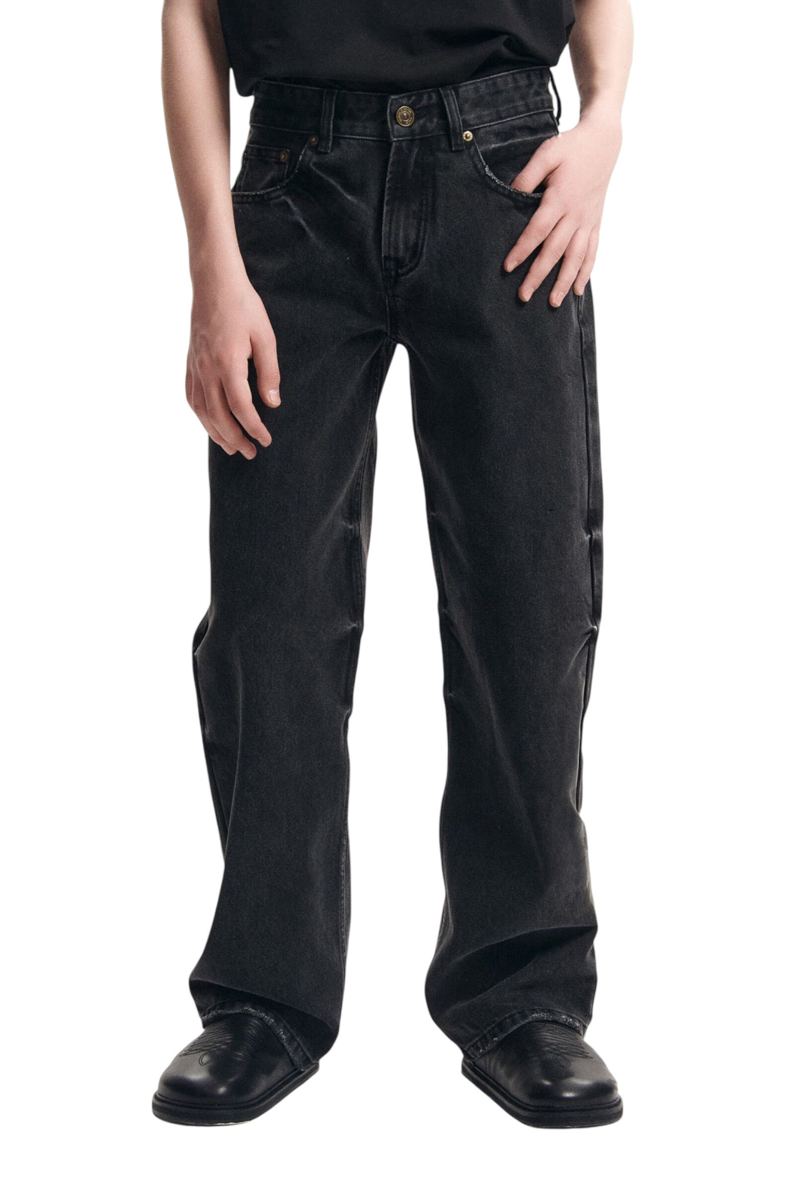 Джинсы АРТ.AT125392,чер,хл