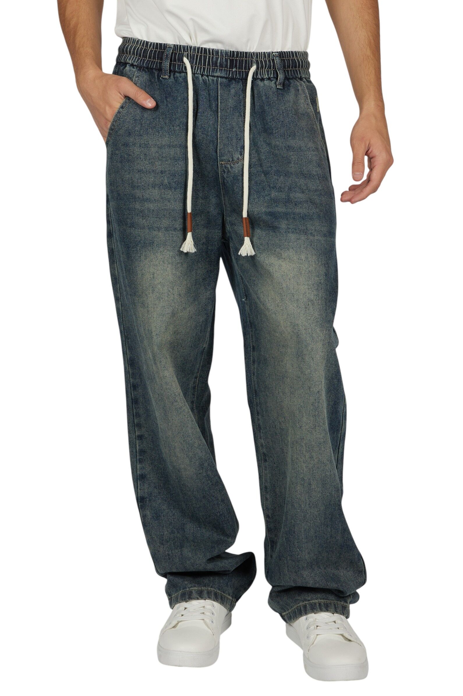 Джинсы АРТ.B-JN36009,син,хл