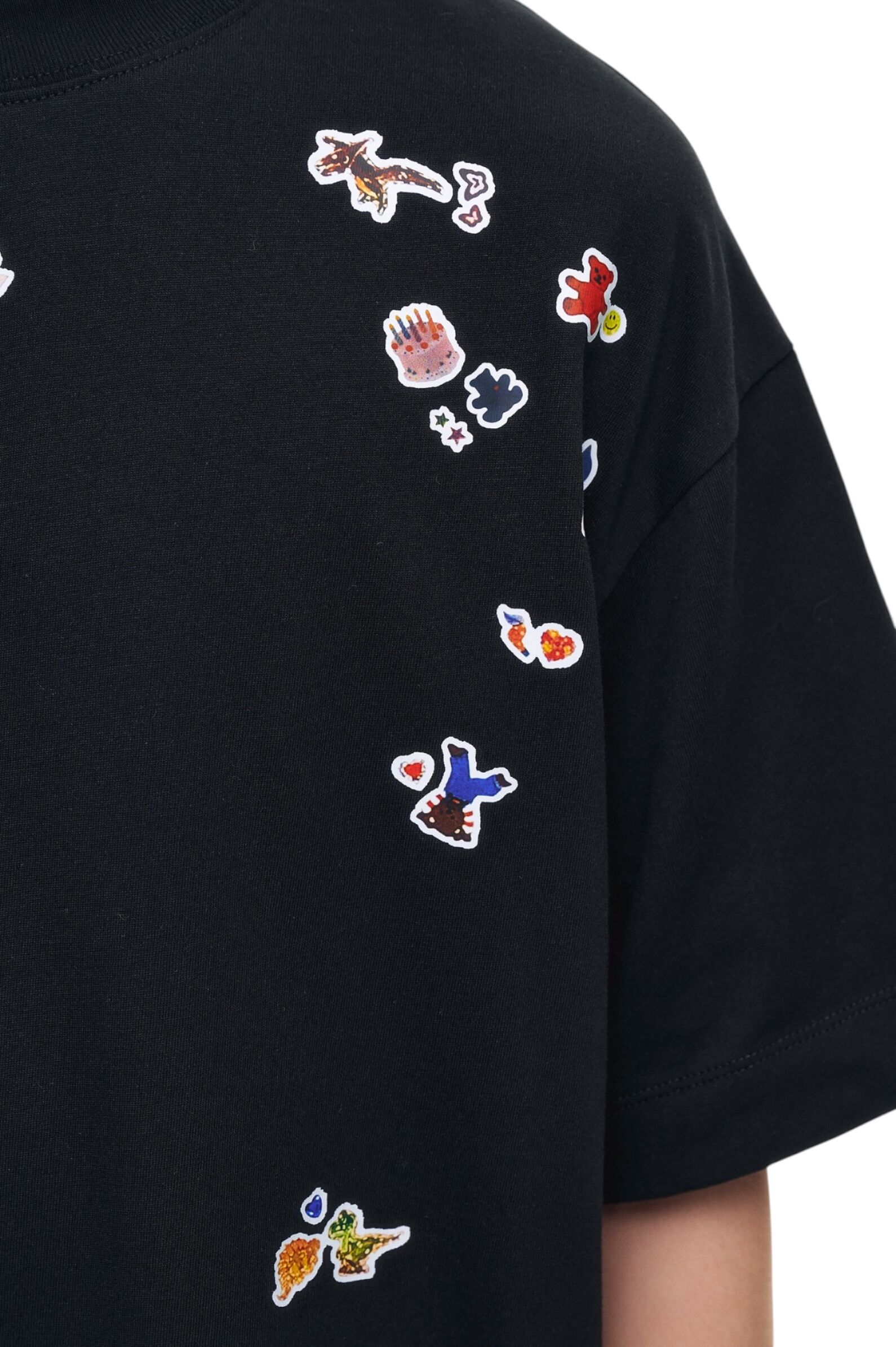 Футболка АРТ.AA235050,чер-мул,хл