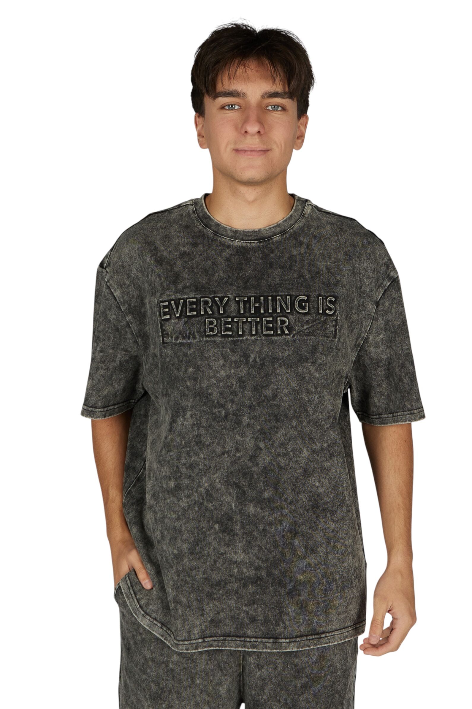 Футболка АРТ.B-TS36029,чер,хл