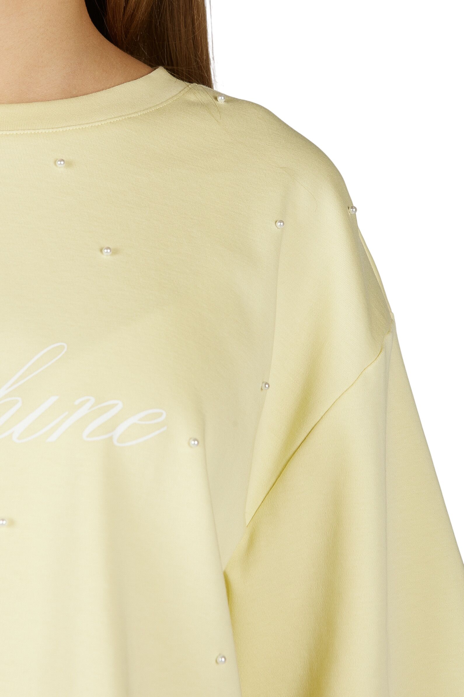 Футболка дев. АРТ.G-TS26050,жел,хл-эл