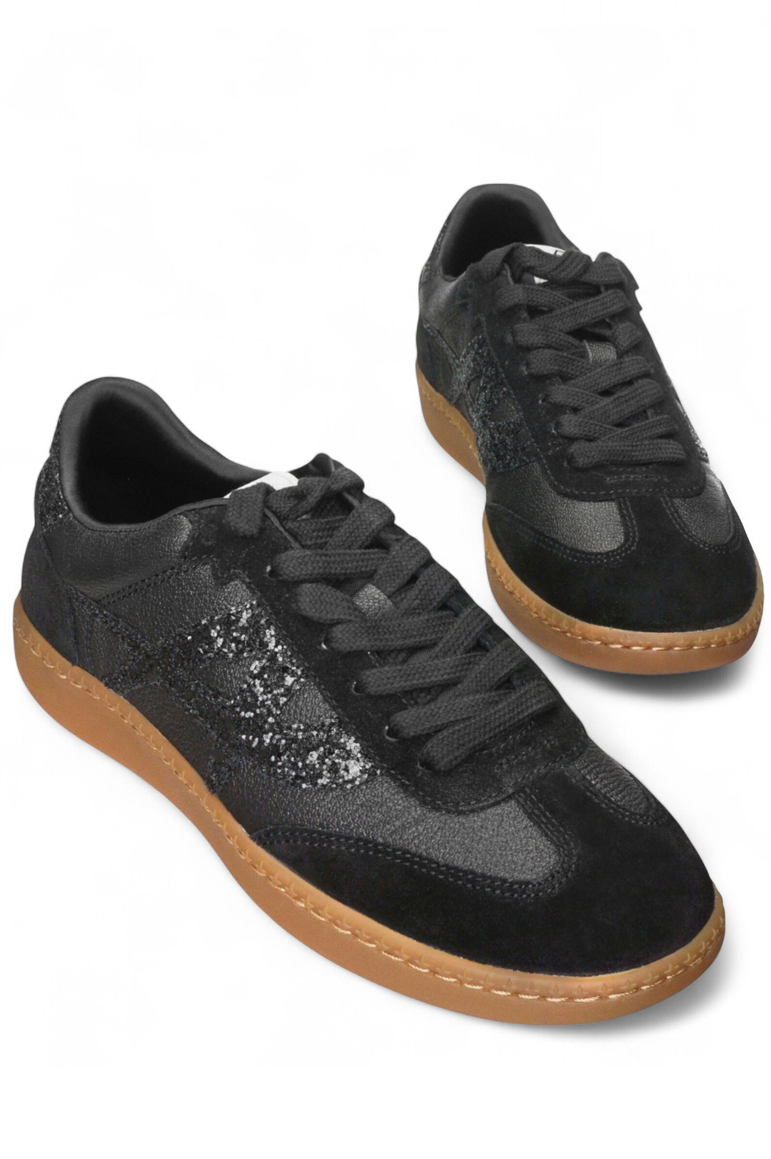 Кеды жен. АРТ.FW25-S-152088-007,чер,н.з-глит/тек