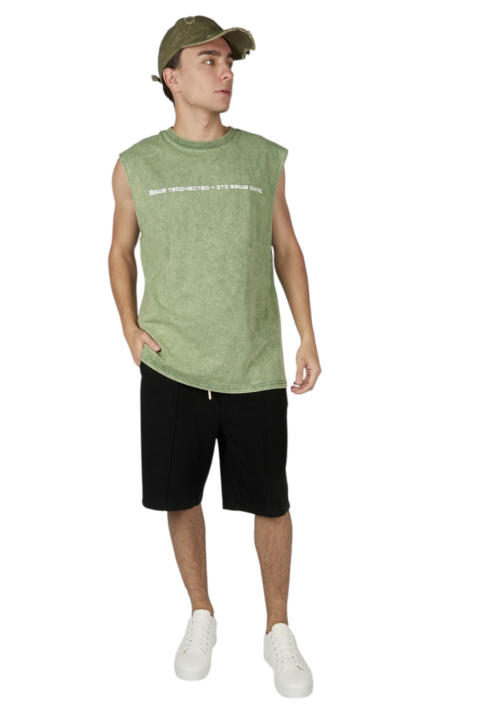 Кепка АРТ.A-KP56502,хаки,хл