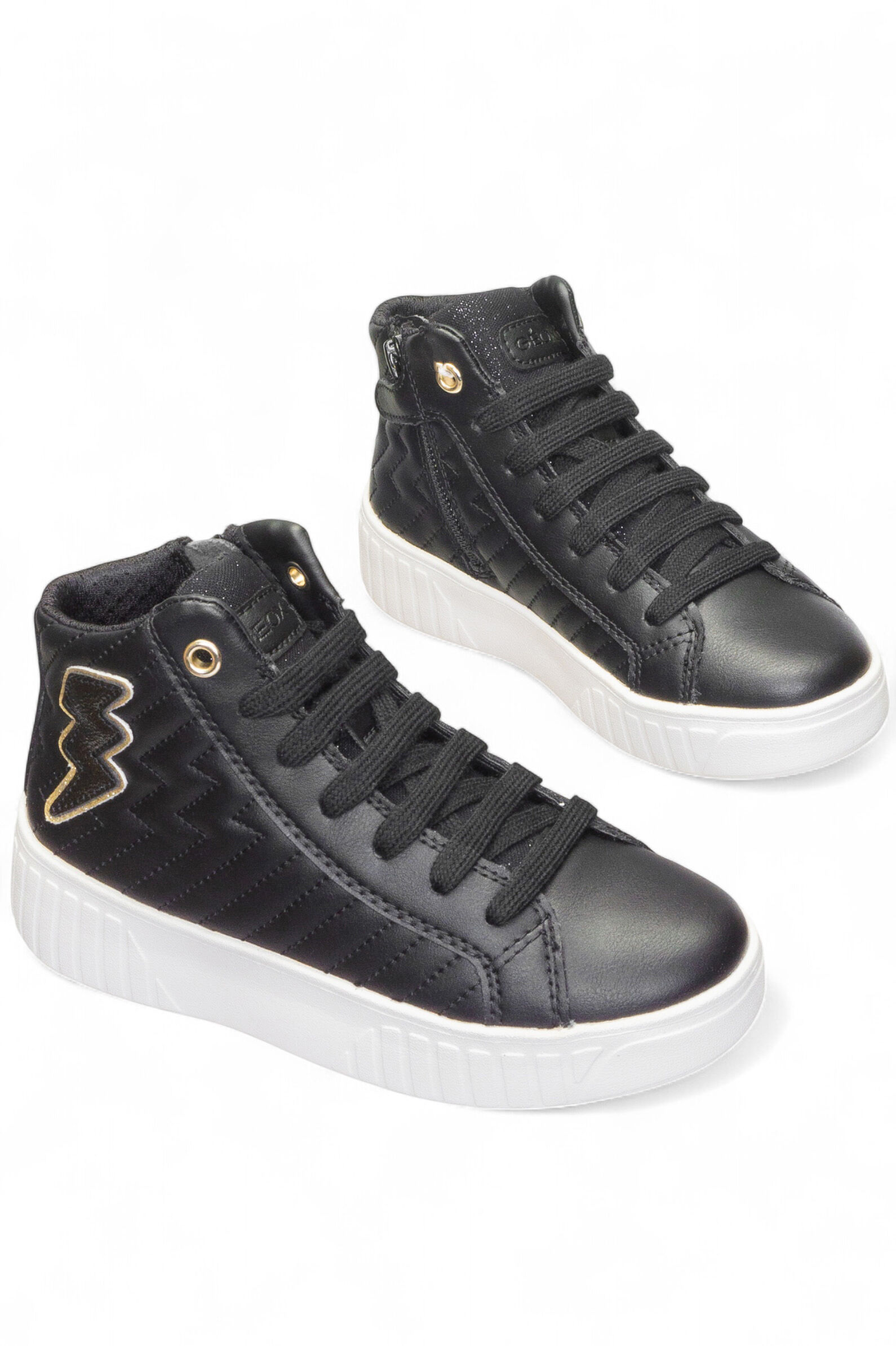 Кроссовки дев. АРТ.J56DVE,чер,и.к/тек