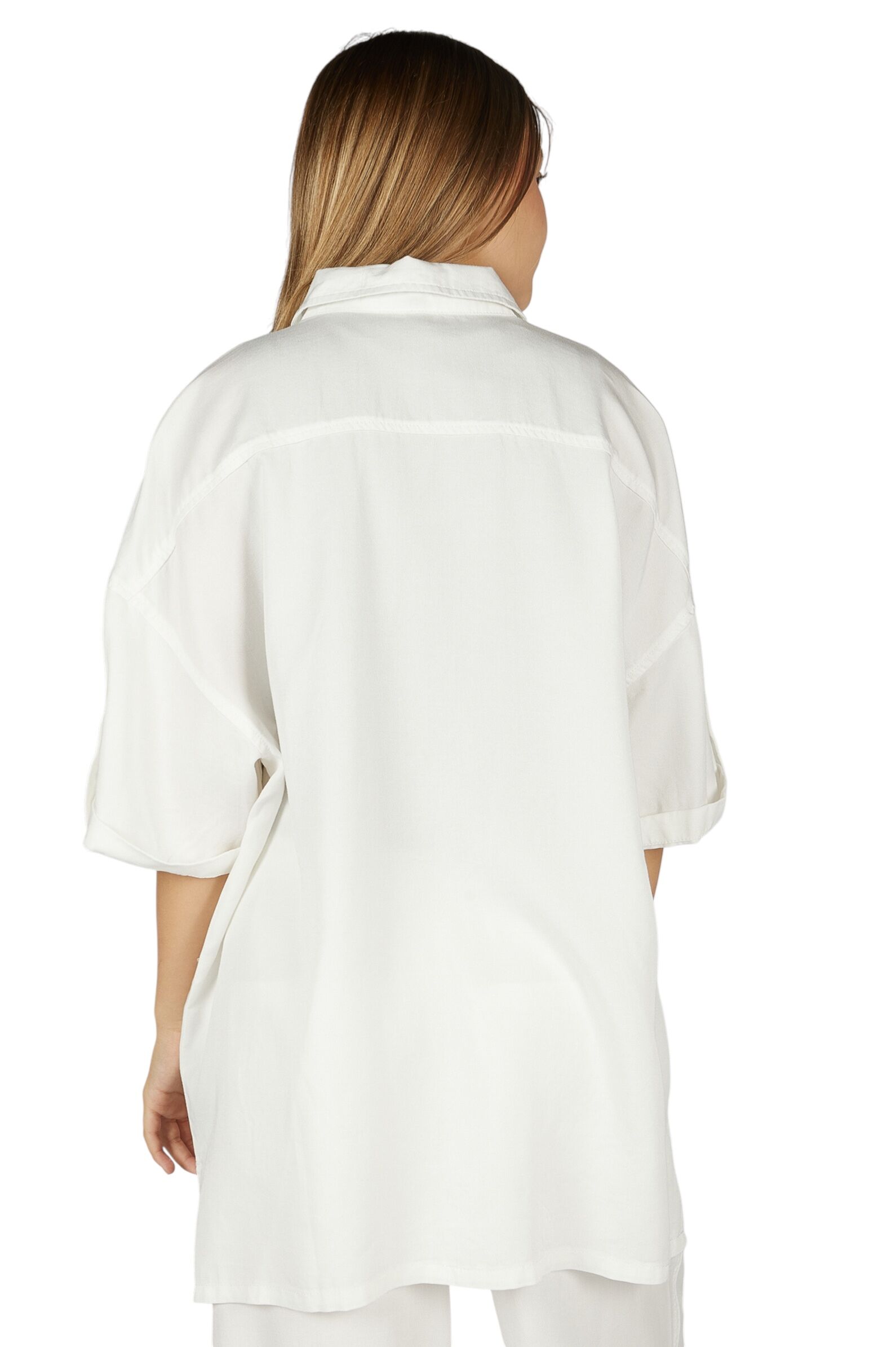 Рубашка АРТ.G-SH26096,бел,тенсель