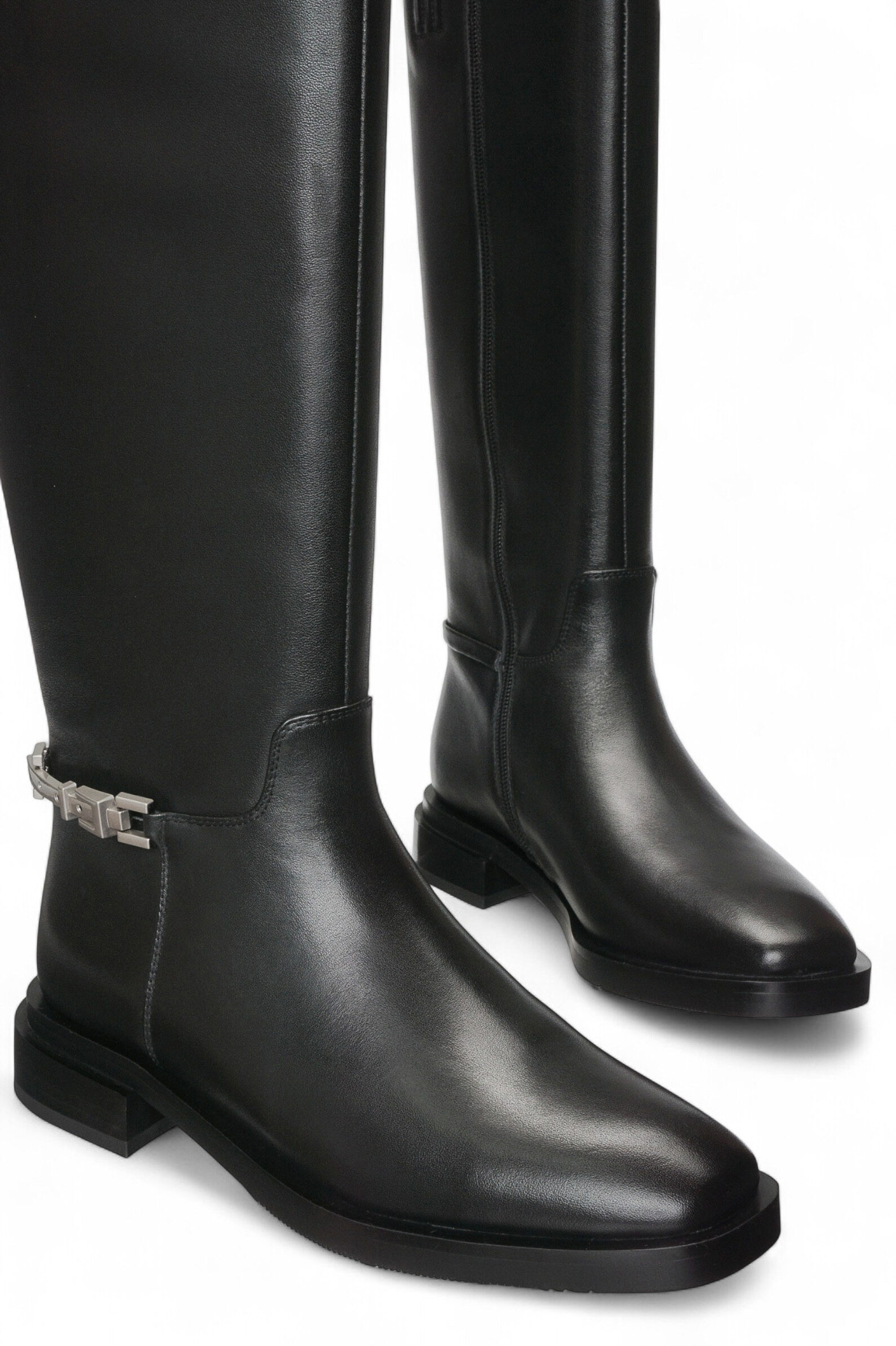 Сапоги жен. АРТ.M1162B-WB119-NP951B,чер,н.к/бай