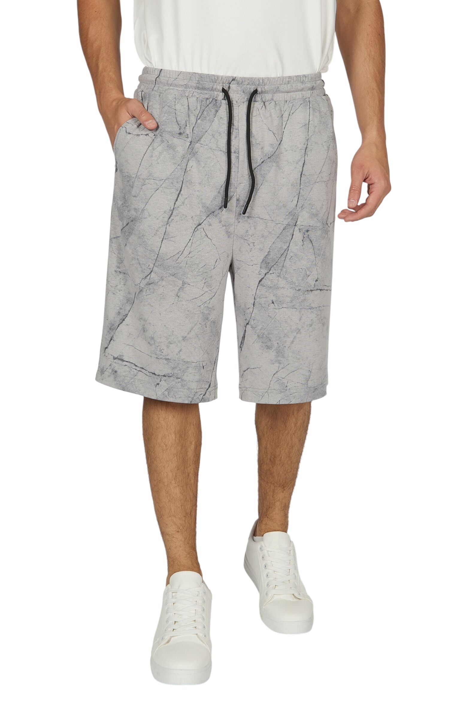 Шорты АРТ.B-TR36032,сер-чер,вис-эл