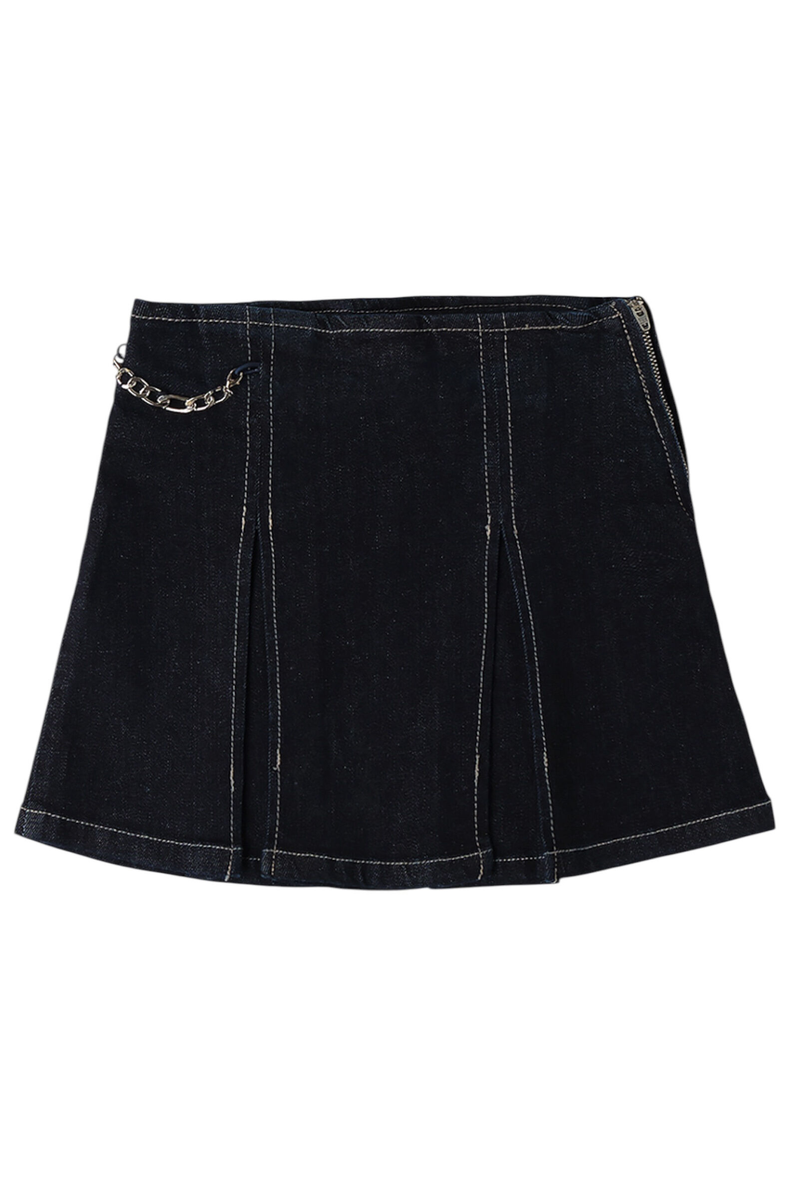 Юбка дев. АРТ.0.F554.00,син,хл-эл